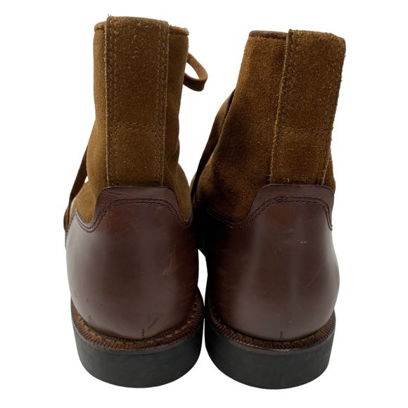 Mens Coach Bleecker Brown Suede Lace Up Boots Size 13D 6591 GUC Style G1547 - Picture 4 of 15